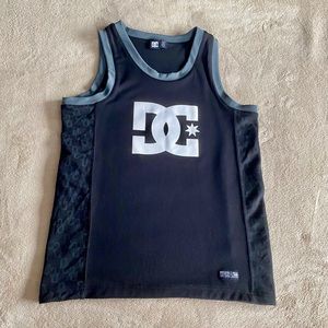DC Shoes Basketball Jersey Medium Black